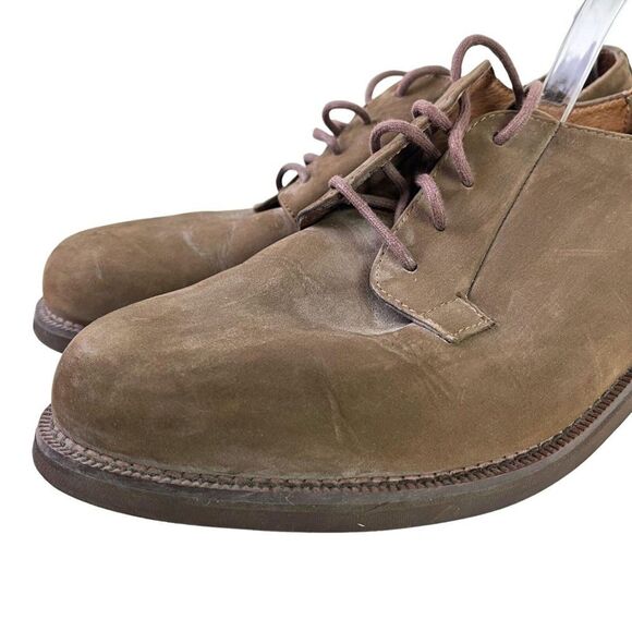 Eddie Bauer Mens Brown Lace UP Oxford Real Leather Casual Shoes Vibram Sole 14 main image 10